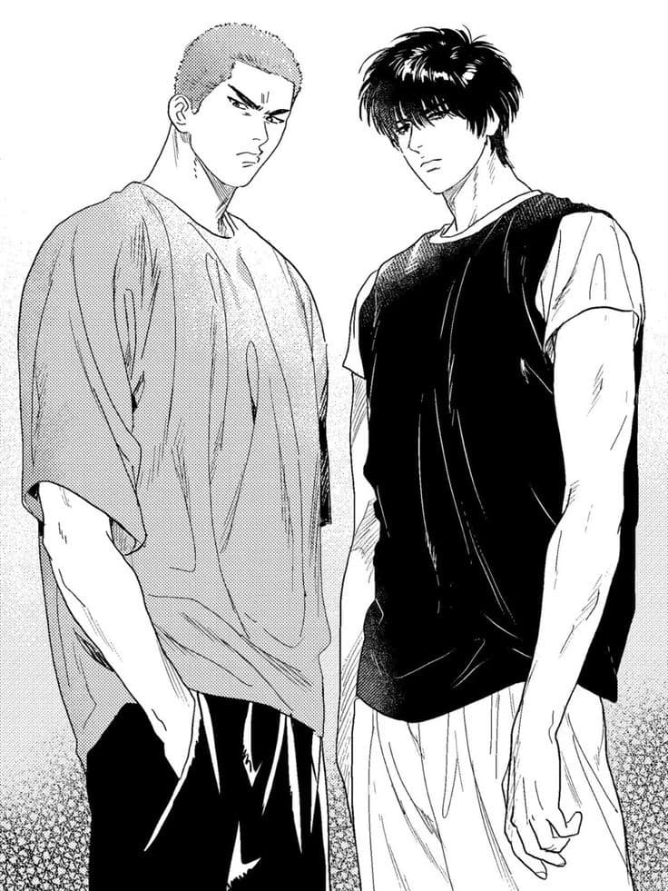 Rukawa and Sakuragi thumbnail