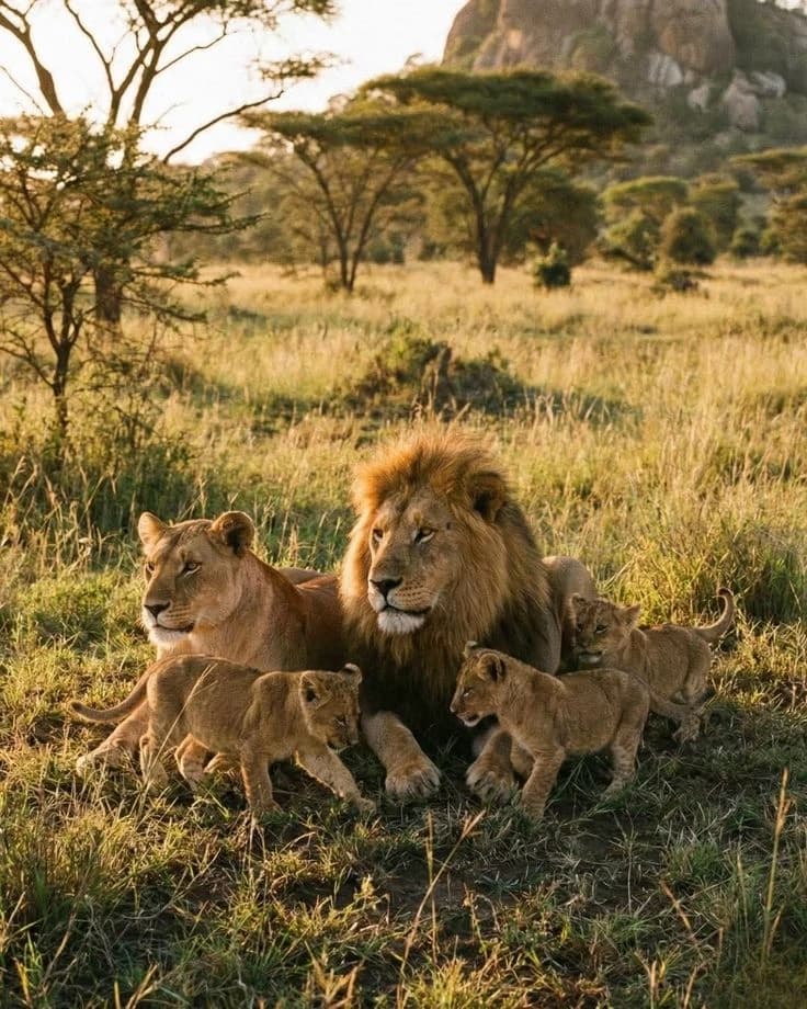 Lion 🦁 family thumbnail