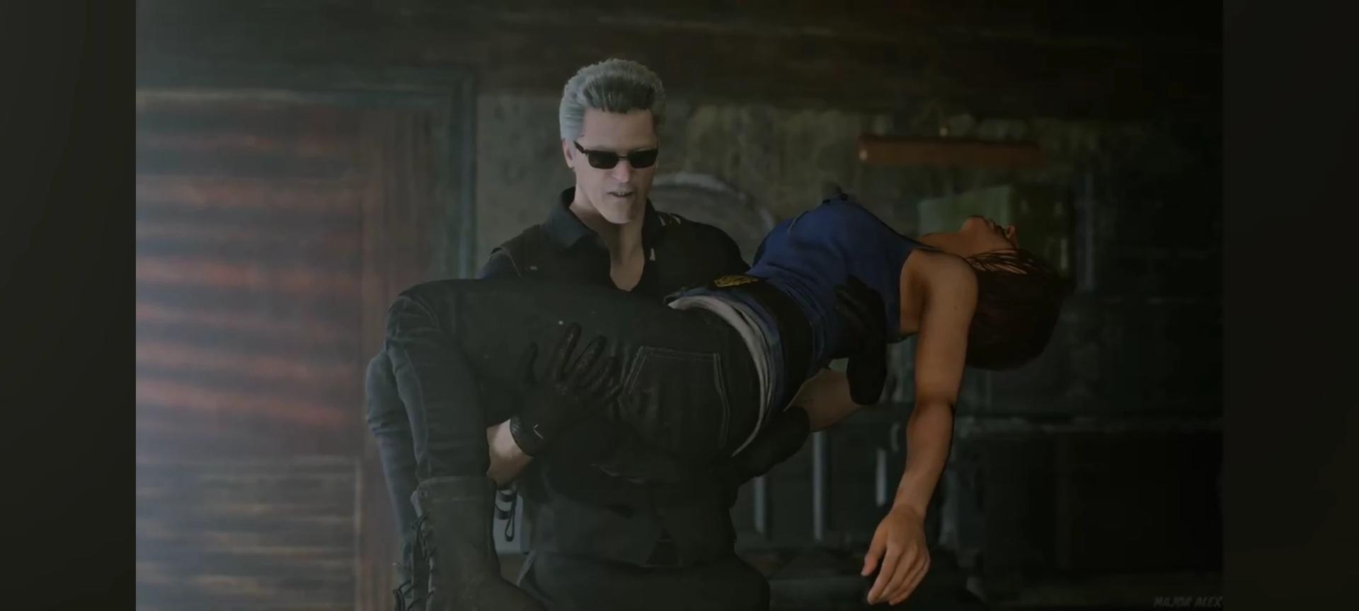 Creepergod Wesker. Albert Wesker's adopted son[Married with Claire] thumbnail