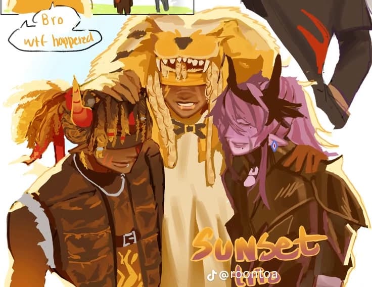Sunset Trio thumbnail