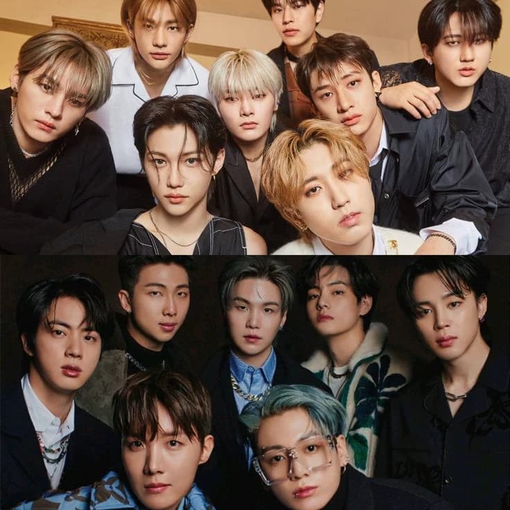 BTS & Stray kids  thumbnail