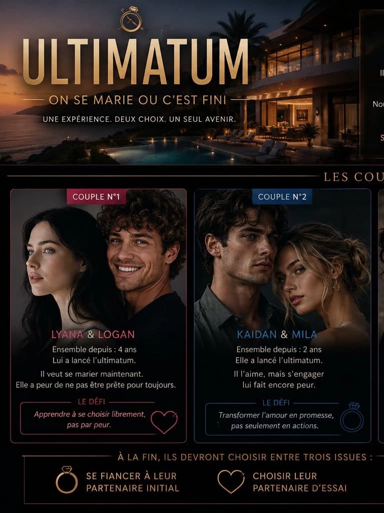 Ultimatum (émission) marry or split thumbnail