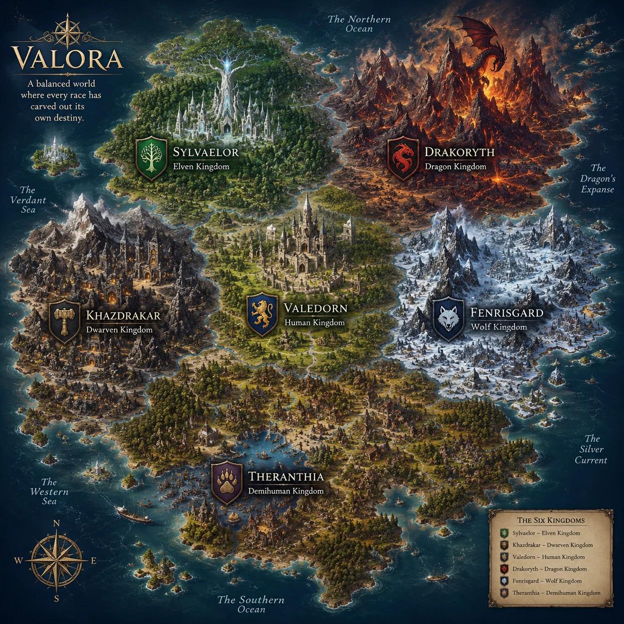 Valora – A balanced world where every race has carved out its own destiny. thumbnail