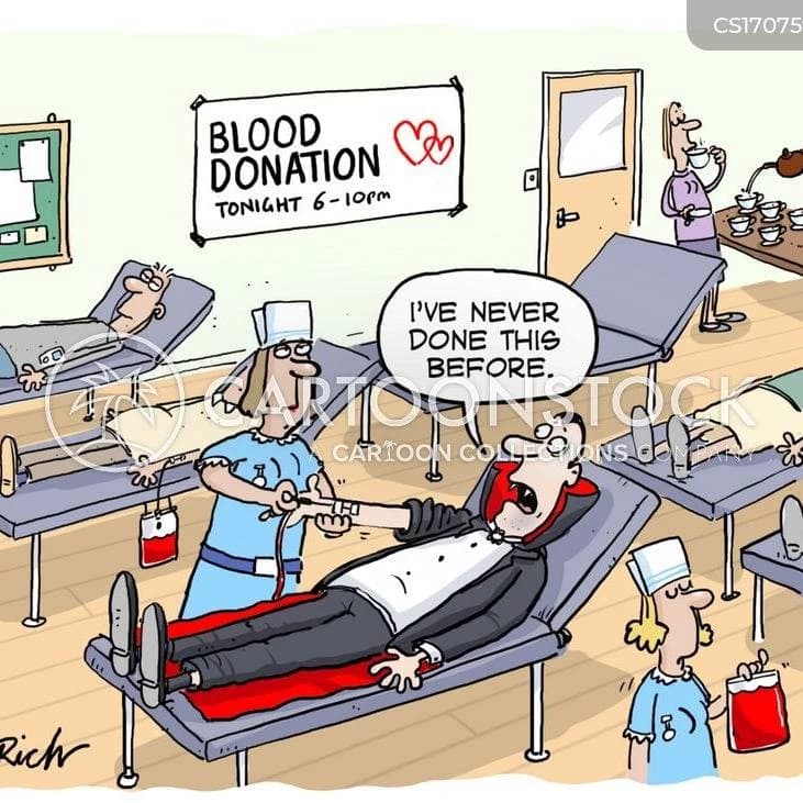 Dracula to donate blood thumbnail