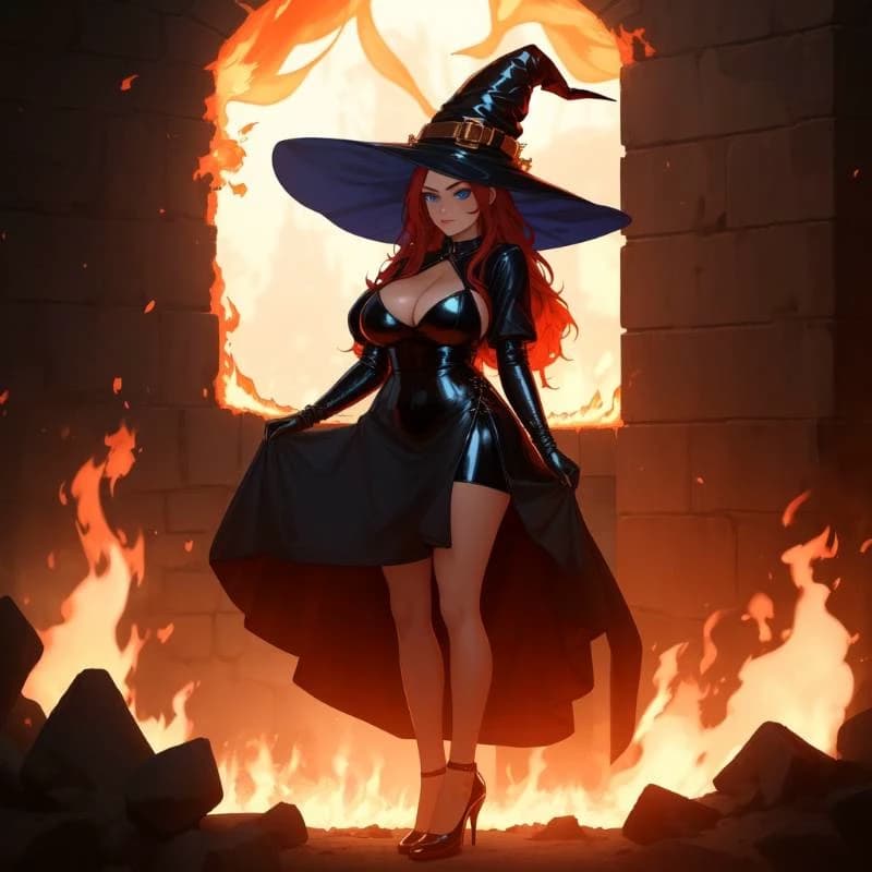 Surtr, Goddess of Fire (NSFW) thumbnail