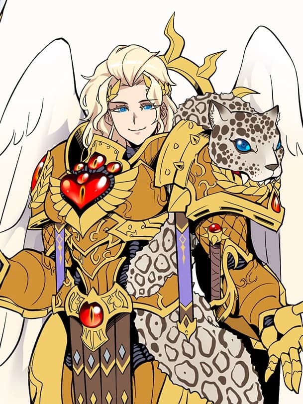 Primarch Dating Sim - Sanguinia, The Crimson Angel thumbnail