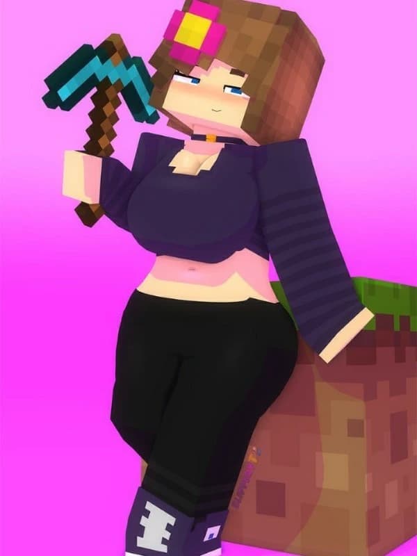 Minecraft - But female. thumbnail