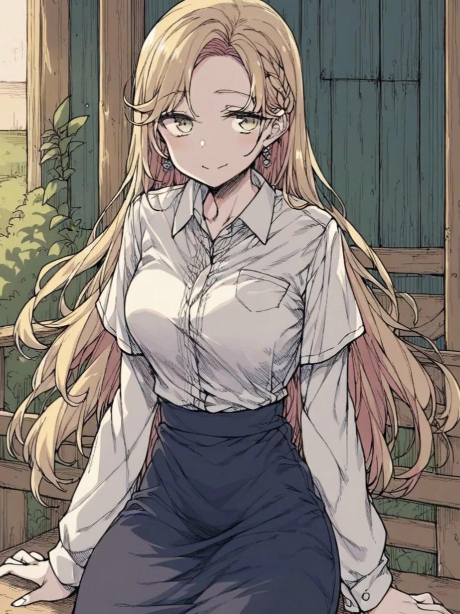 A Woman Visiting the Countryside thumbnail