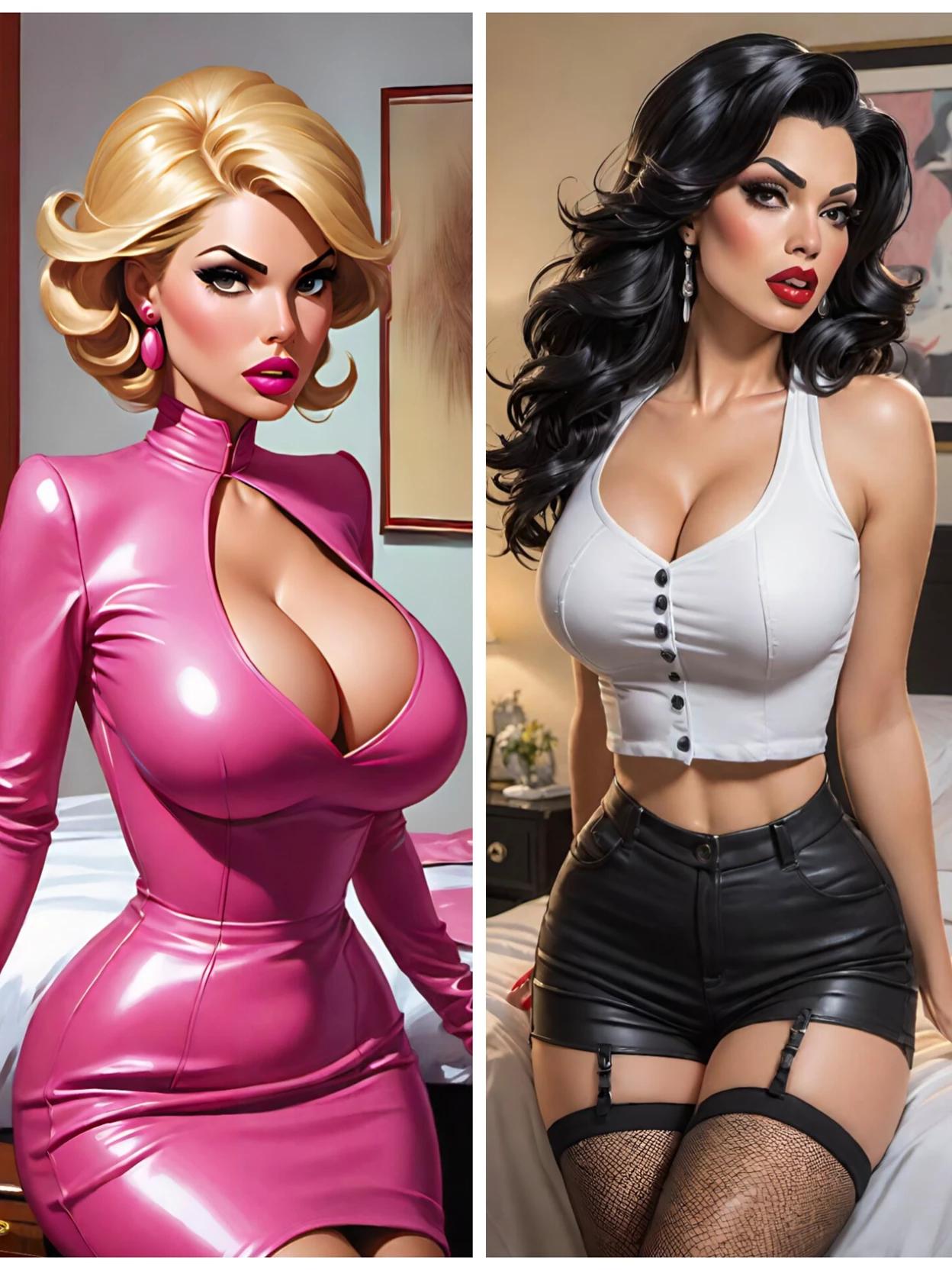 Two charming girls. thumbnail