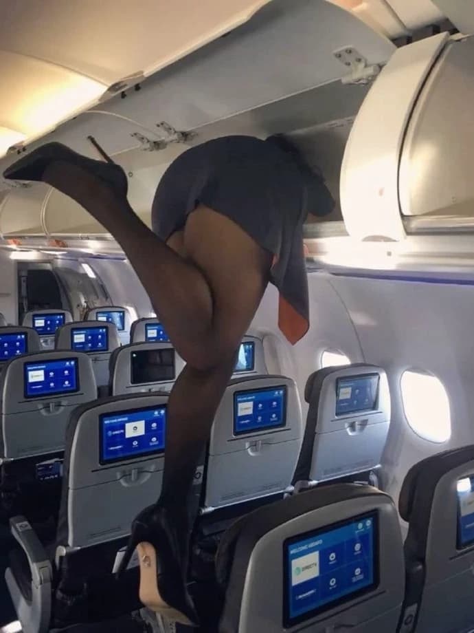 Clumsy Stewardess thumbnail