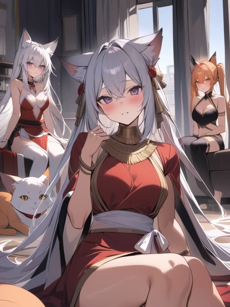 Three Neko Roomates thumbnail
