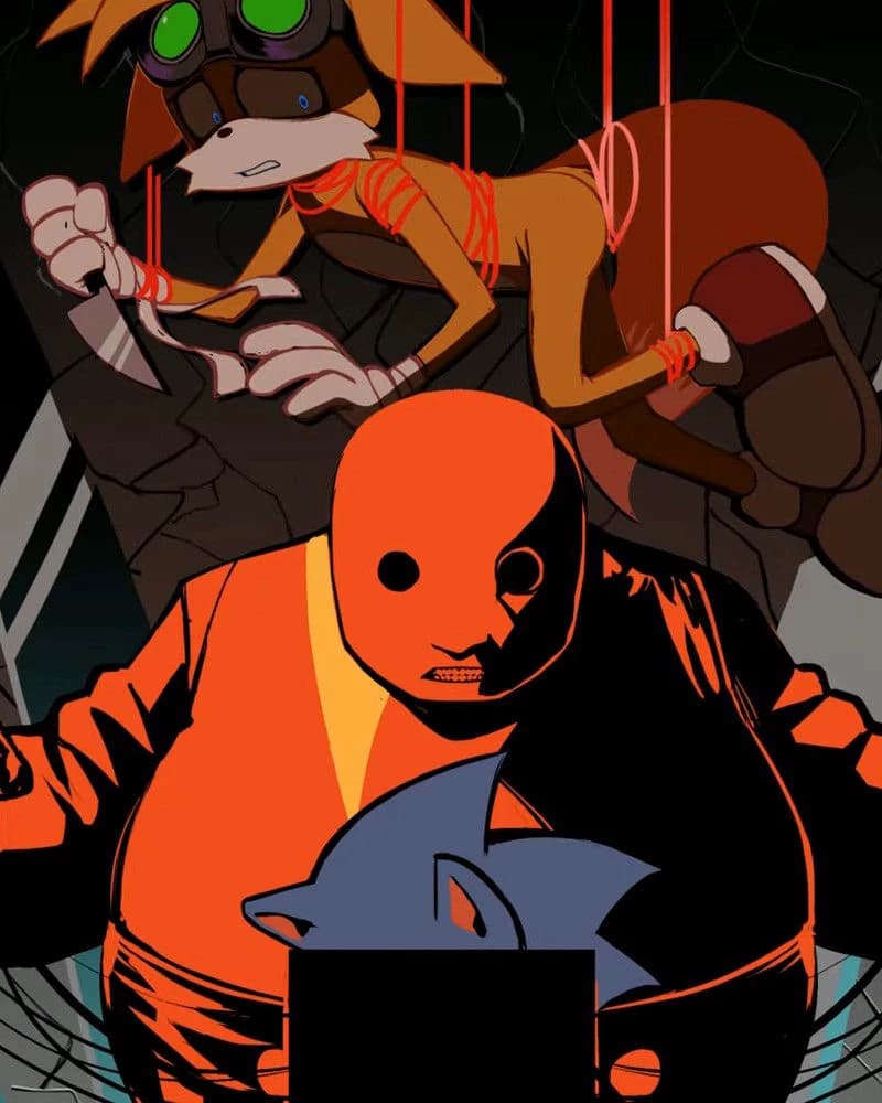Starved Eggman and furnace thumbnail