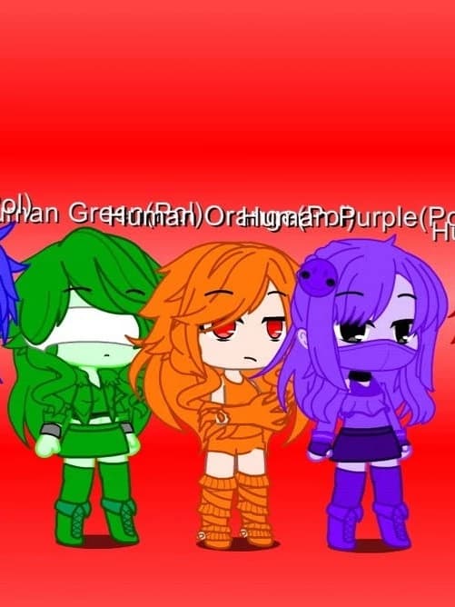 Green, Orange y purple thumbnail