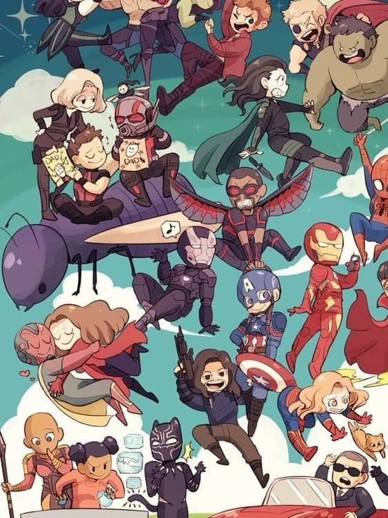 The advengers with the reader thumbnail
