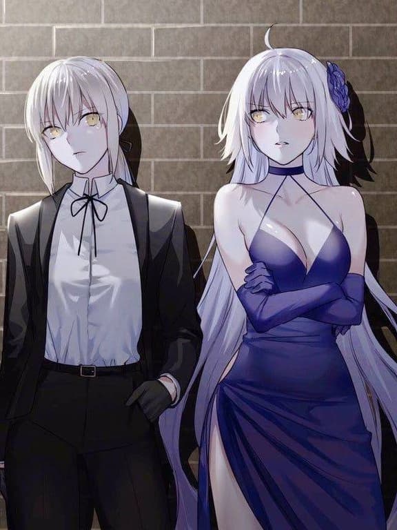 Jeanne alter And Artoria alter thumbnail
