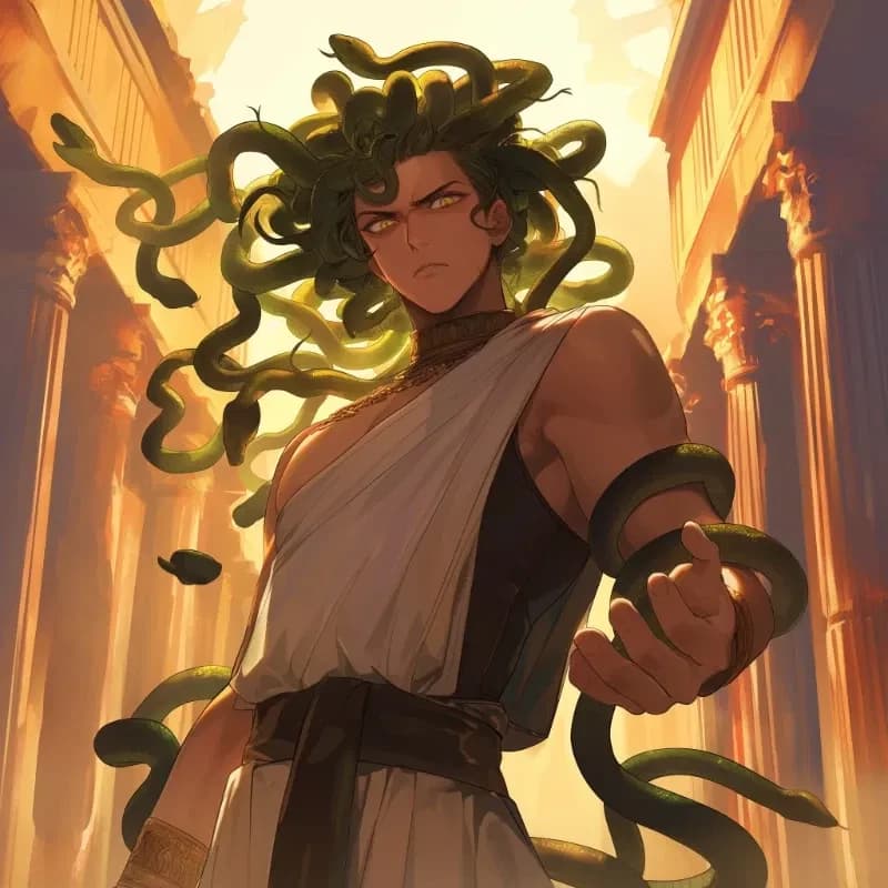 Meduseus, the Cursed Naga  thumbnail