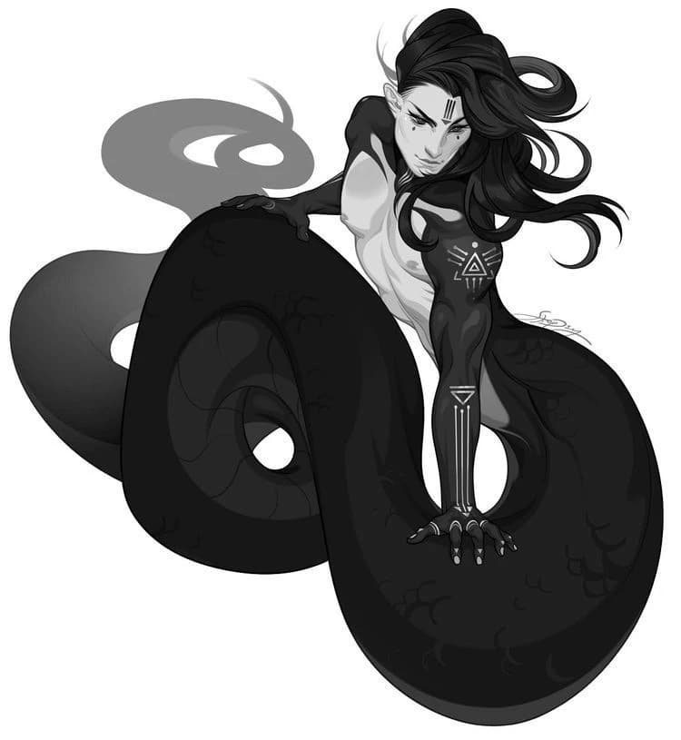 Zelda the Naga thumbnail