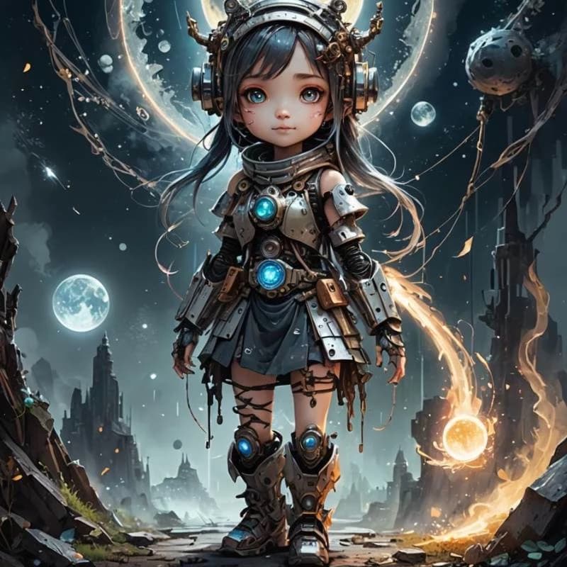 Fairy bot "Flow" Mascot thumbnail