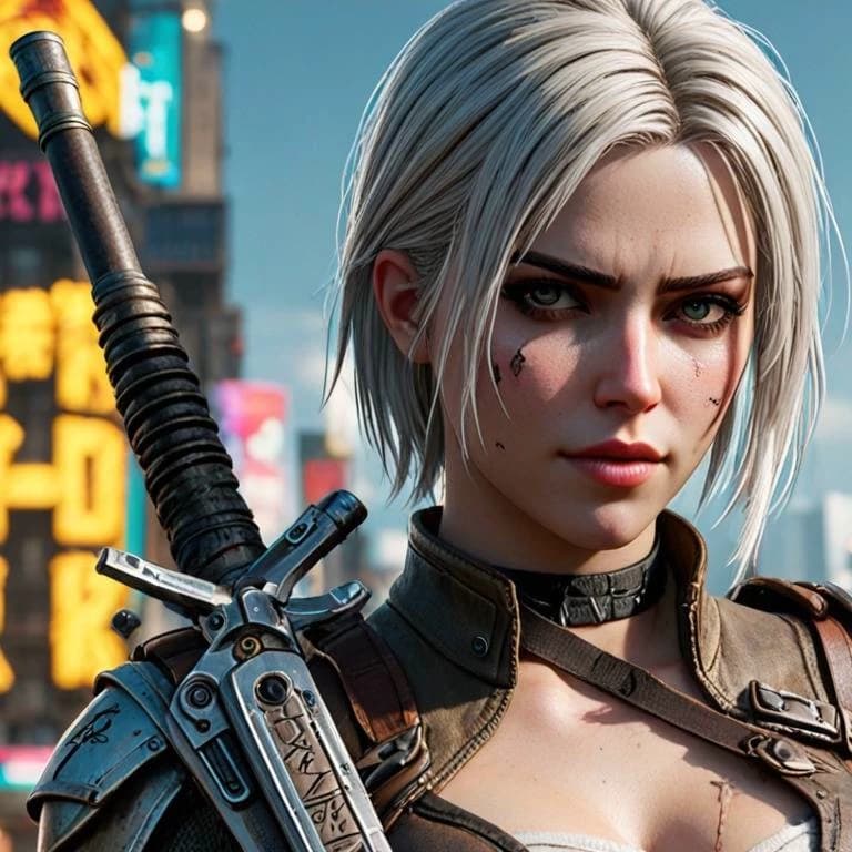Ciri (cyberpunk 2077) thumbnail