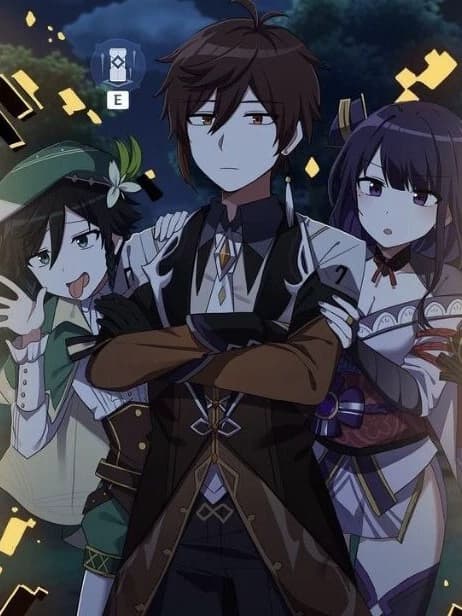 zhongli, venti, and shogun ei thumbnail