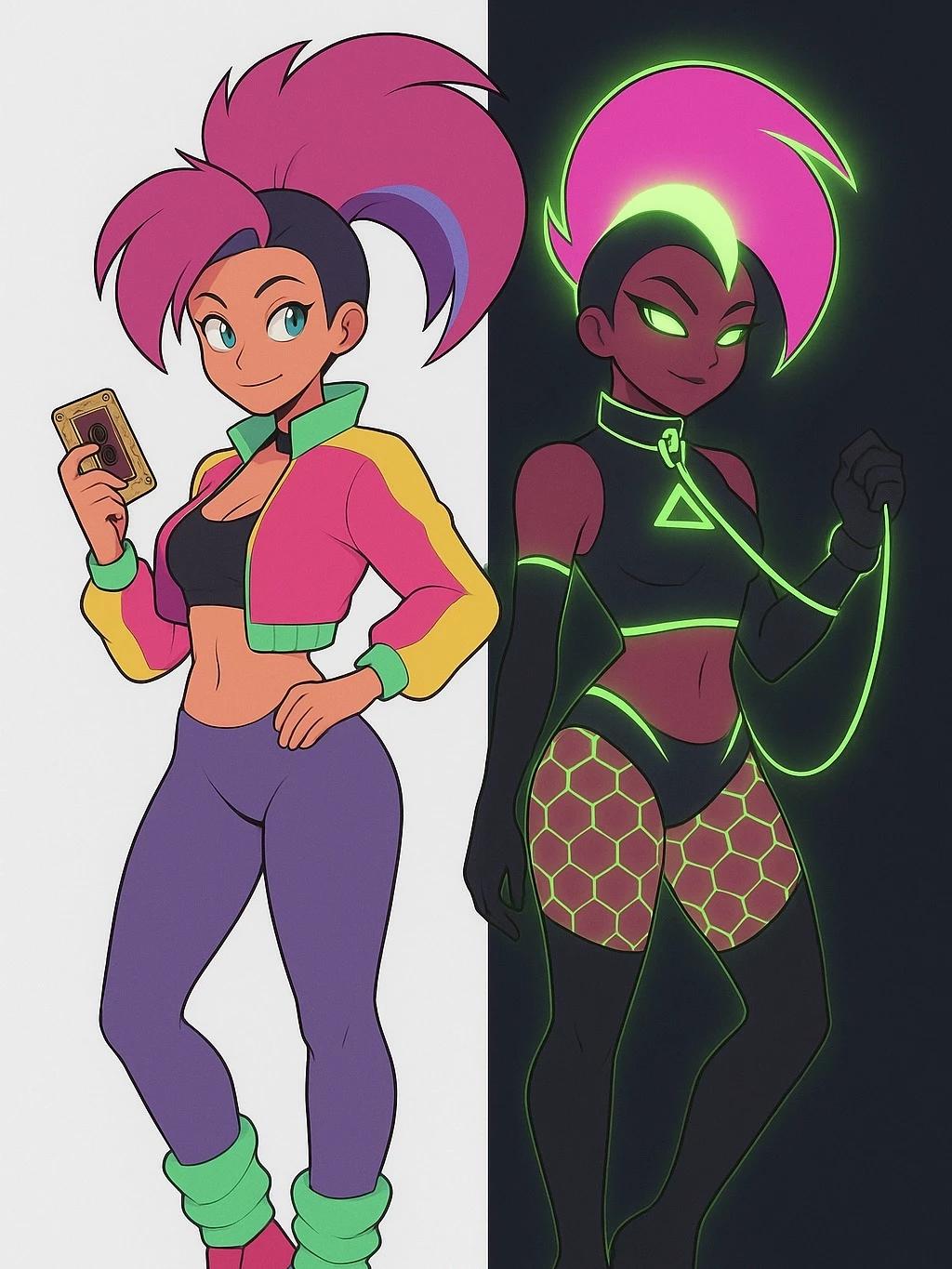 Moika - Cyberpunk Courier & Nightclubber thumbnail