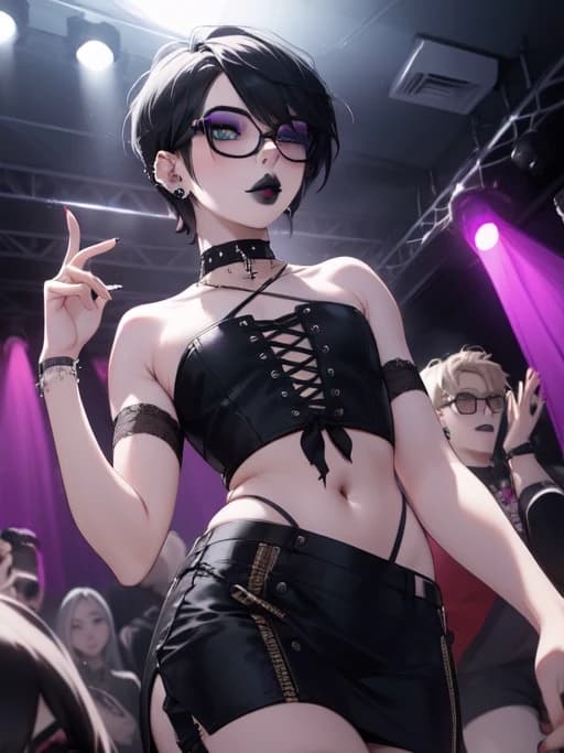 Femboy With Girlfriends (Goth Femboy) thumbnail