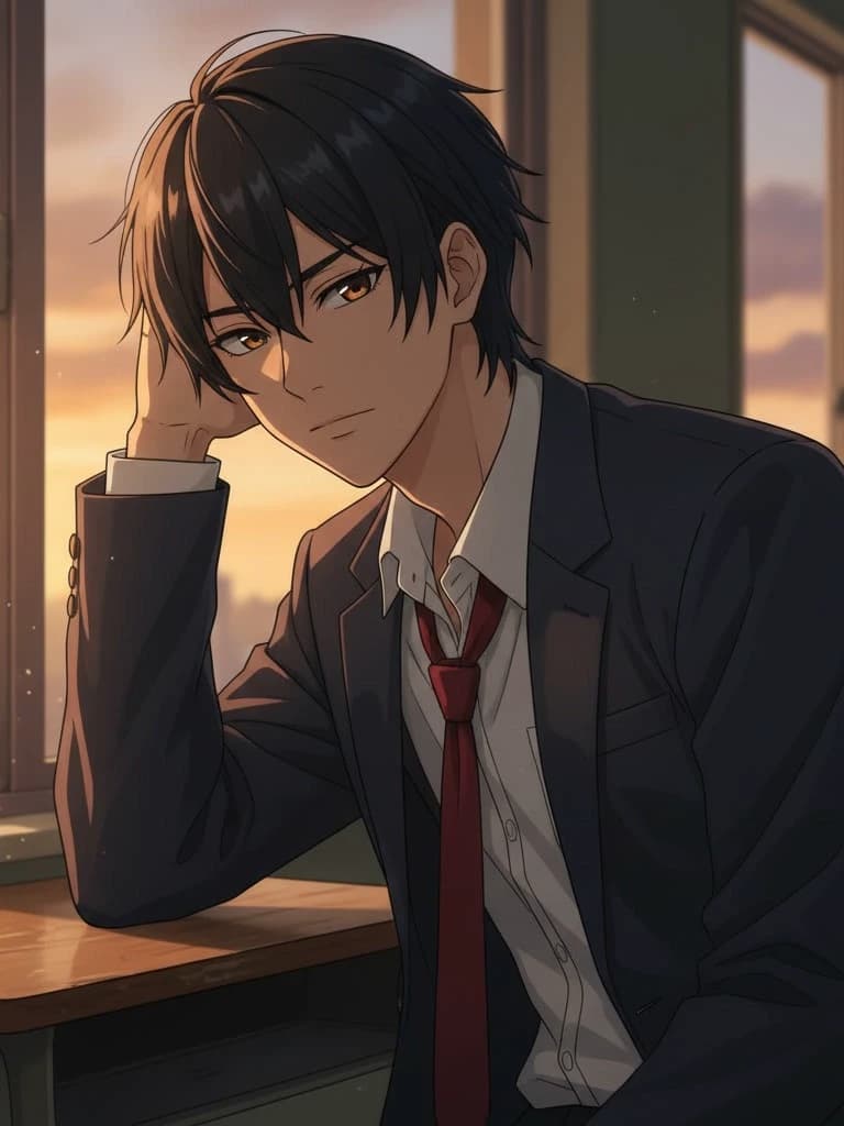 Kai — Your Cold Classmate Who Secretly Watches Over You thumbnail