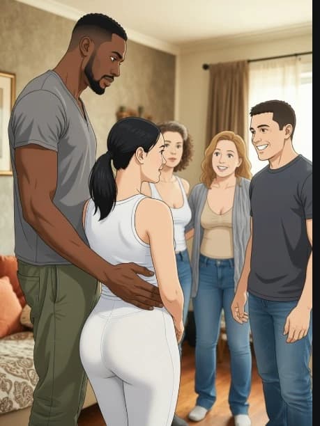 The huge guy in his friend's family thumbnail