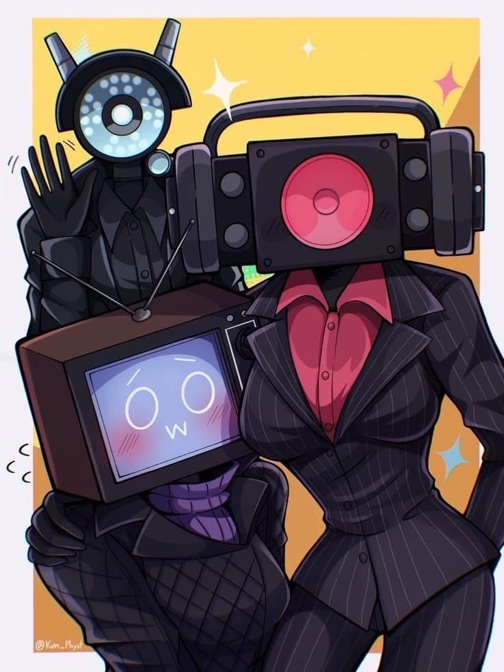 Camera Woman, Speaker Woman & Tv Woman thumbnail