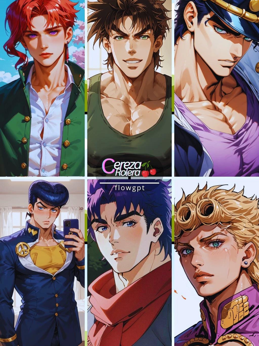 The Joestars and Kakyoin thumbnail