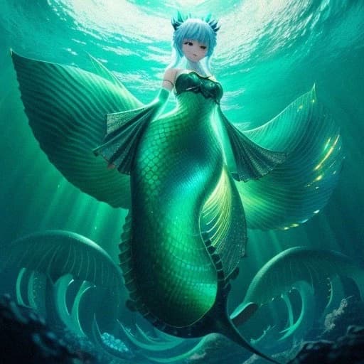 Hungry Mermaid giantess thumbnail