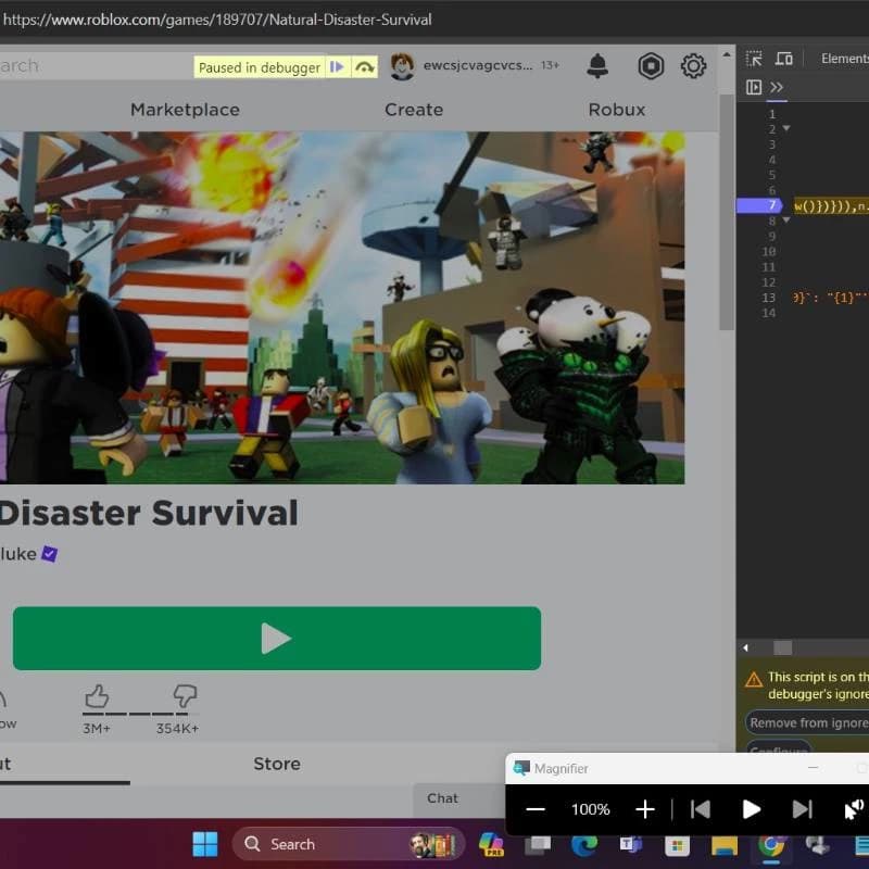 Inspect element Roblox Hacker thumbnail