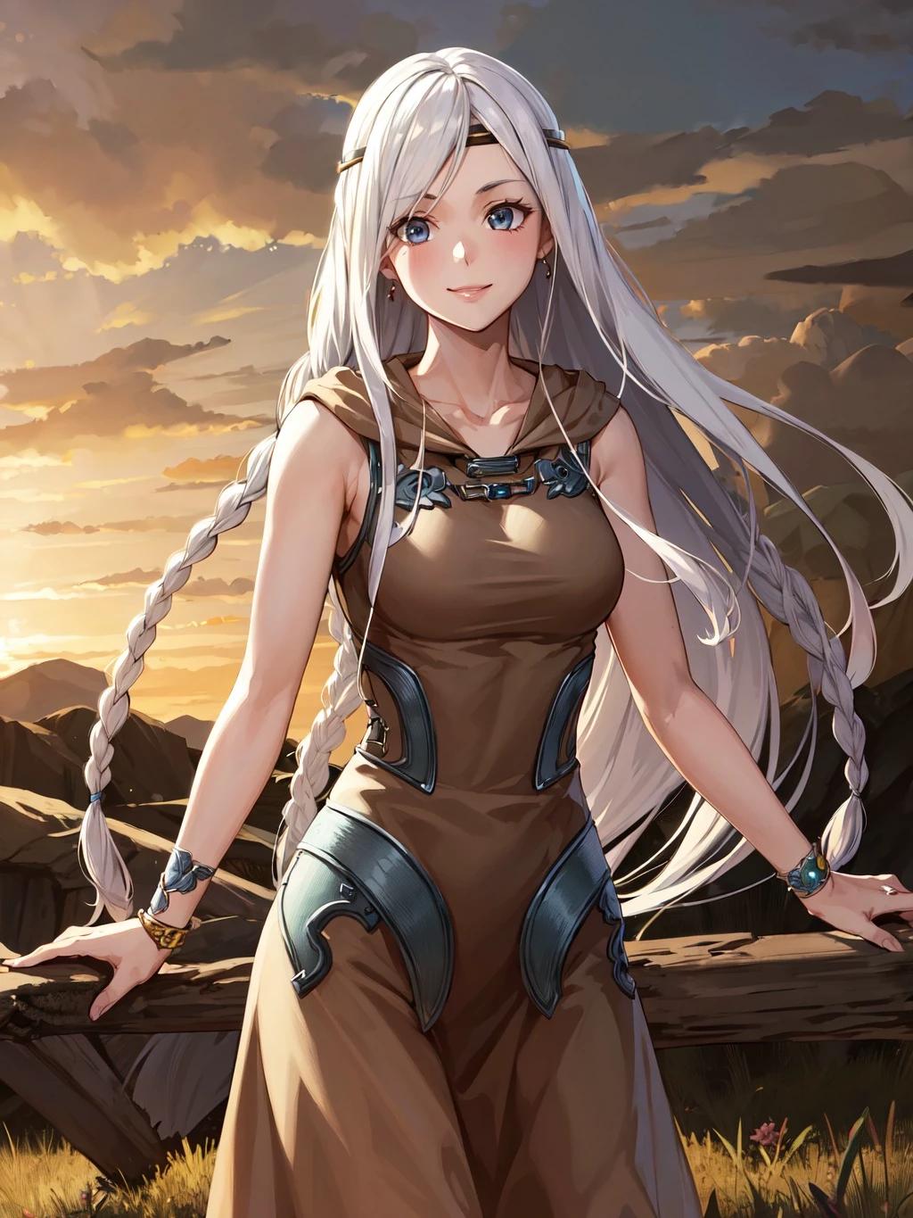 Maiden with eyes of blue thumbnail