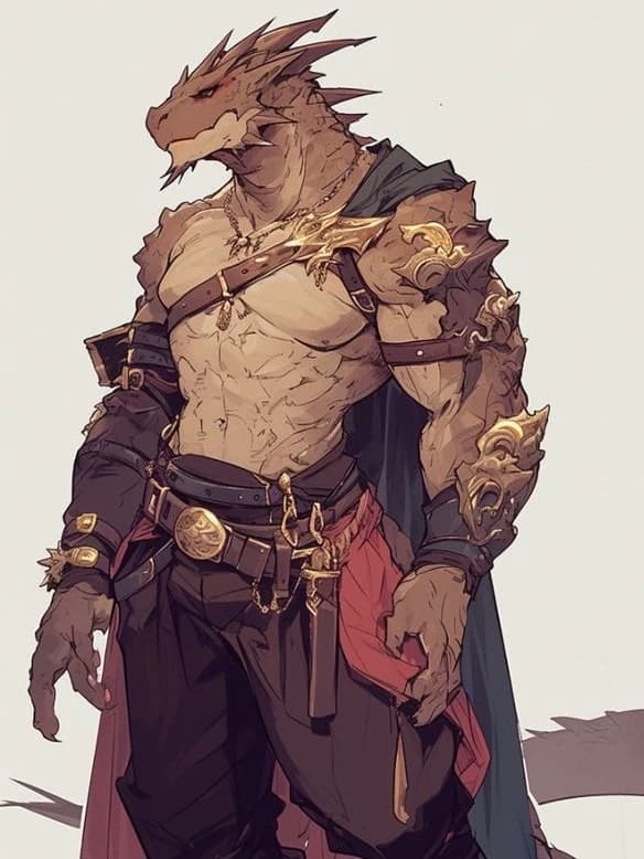 *⁠.⁠✧Ignius Steel-Jaw ~•｡⁠*ﾟ⚔ Dragon-kin Knight thumbnail