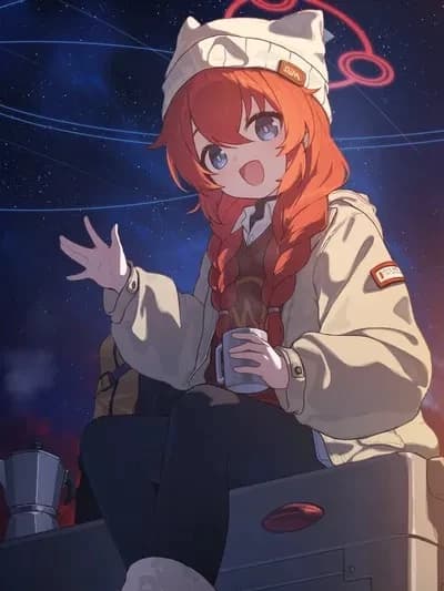 Konuri Maki (camp) (blue archive) thumbnail