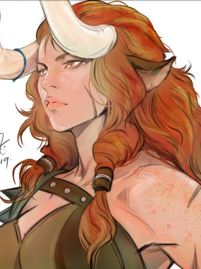 Okra, minotaur chief thumbnail