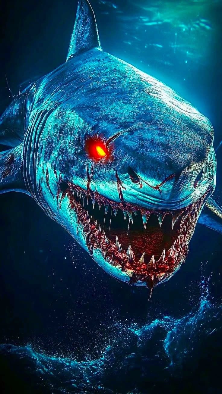 The shark is ferocious thumbnail