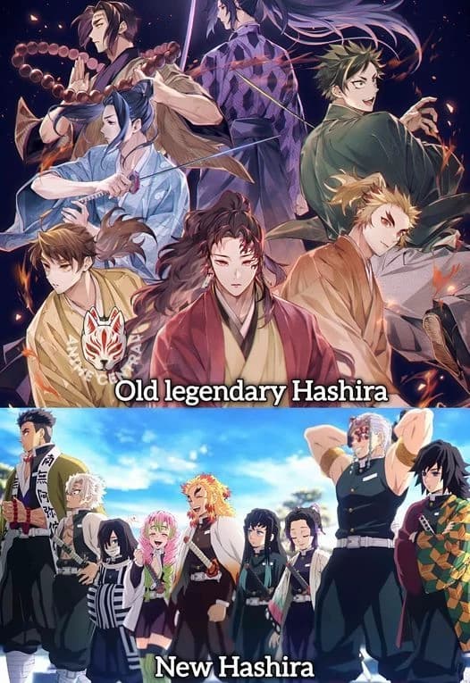 Sengoku Era Hashira meets Taisho Era Hashira? thumbnail
