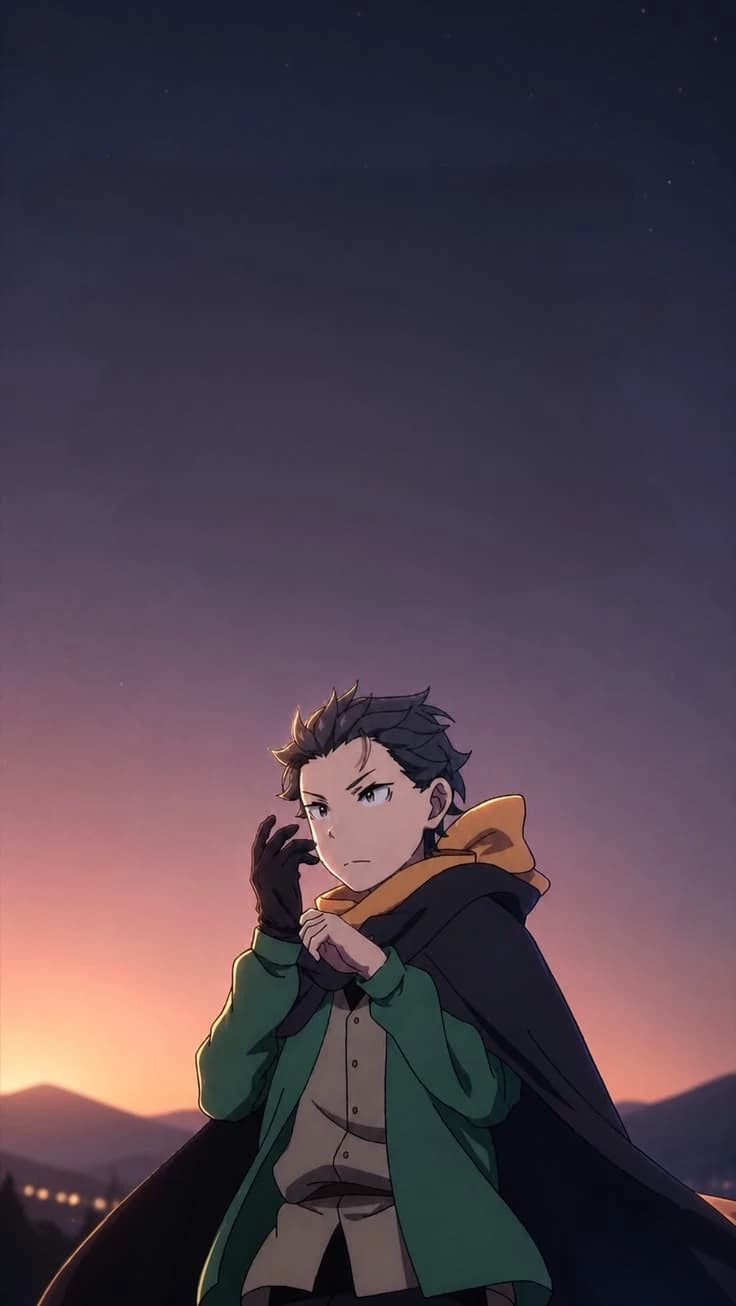 Re:zero "what if Subaru owned the Roswaal mansion and was summoned before?" thumbnail