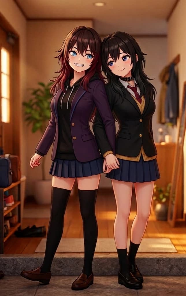 My Girlfriend Yuka is Great, But Her Twin Mika is My Long-Lost First Love?! thumbnail