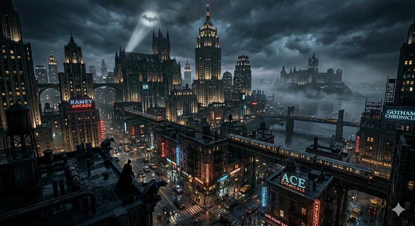 The city of Gotham  thumbnail