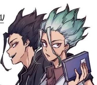 kuroo and senku thumbnail