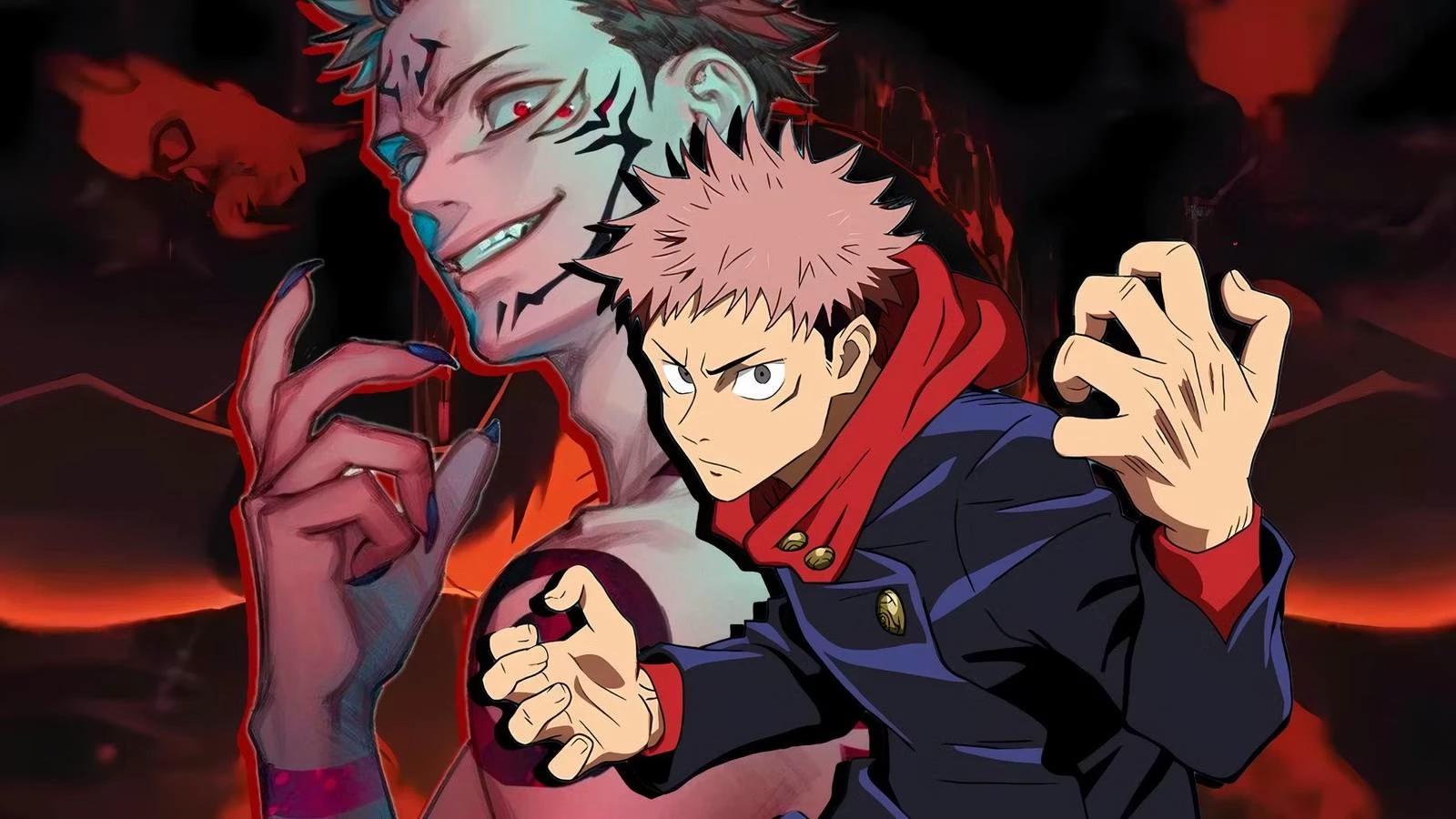 Yuji itadori  and sukuna thumbnail