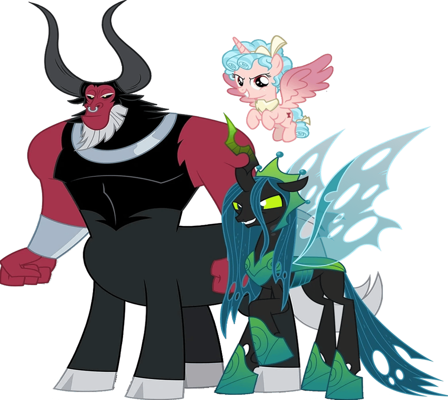 Legion of Doom (Queen Chrysalis, Lord Tirek, Cozy Glow) thumbnail