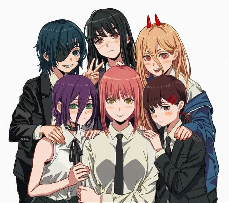 Makima Reze Himeno Knees Asa and Power thumbnail
