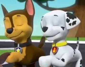 ''Marshall and Chase at school'' thumbnail