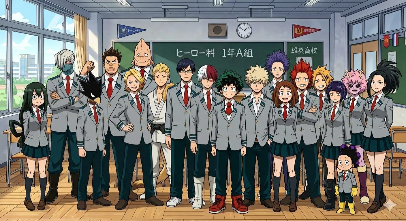 My Hero Academia (MHA): CLASS 1-A thumbnail