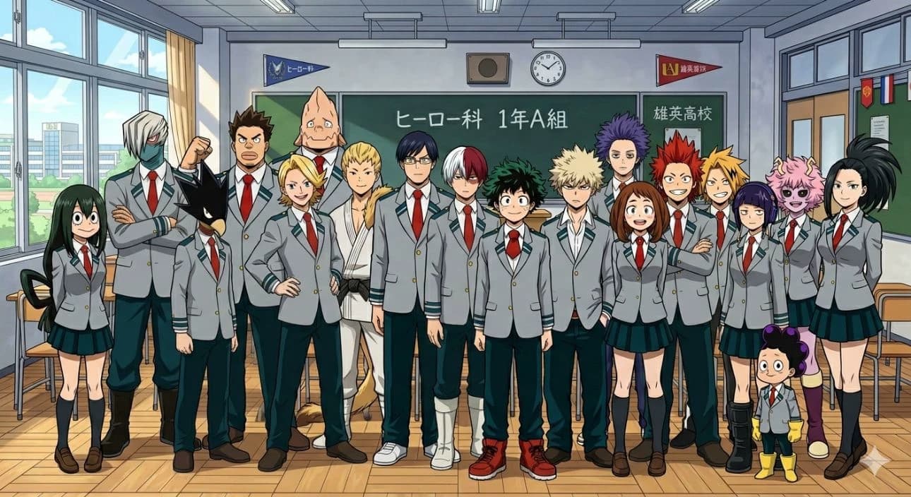 My Hero Academia (MHA): CLASS 1-A thumbnail