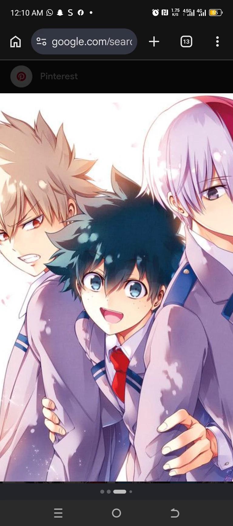 Bakugo deku and todoroki  thumbnail