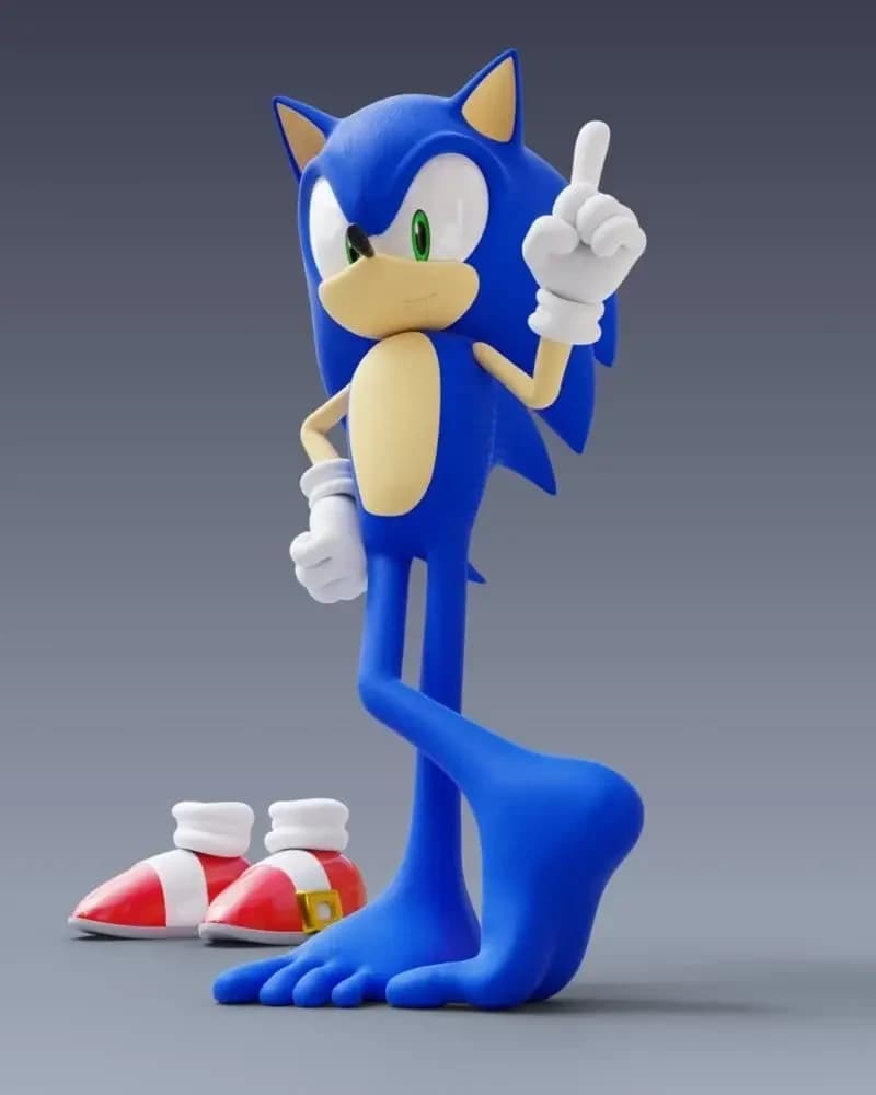 Sonic the hedgehog (aka the hungry hero and giant. TW- VORE) thumbnail
